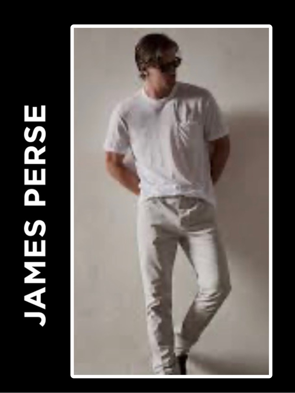 NWT - JAMES PERSE 5 pocket brushed twill Jeans size 36